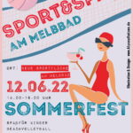 Sommerfest am Melbbad, 12. Juni, 14-18 Uhr